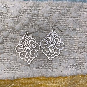 SILVER earrings